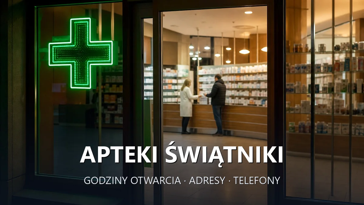 Apteki Świątniki, gmina Obrazów, powiat sandomierski - adresy, telefony, godziny otwarcia