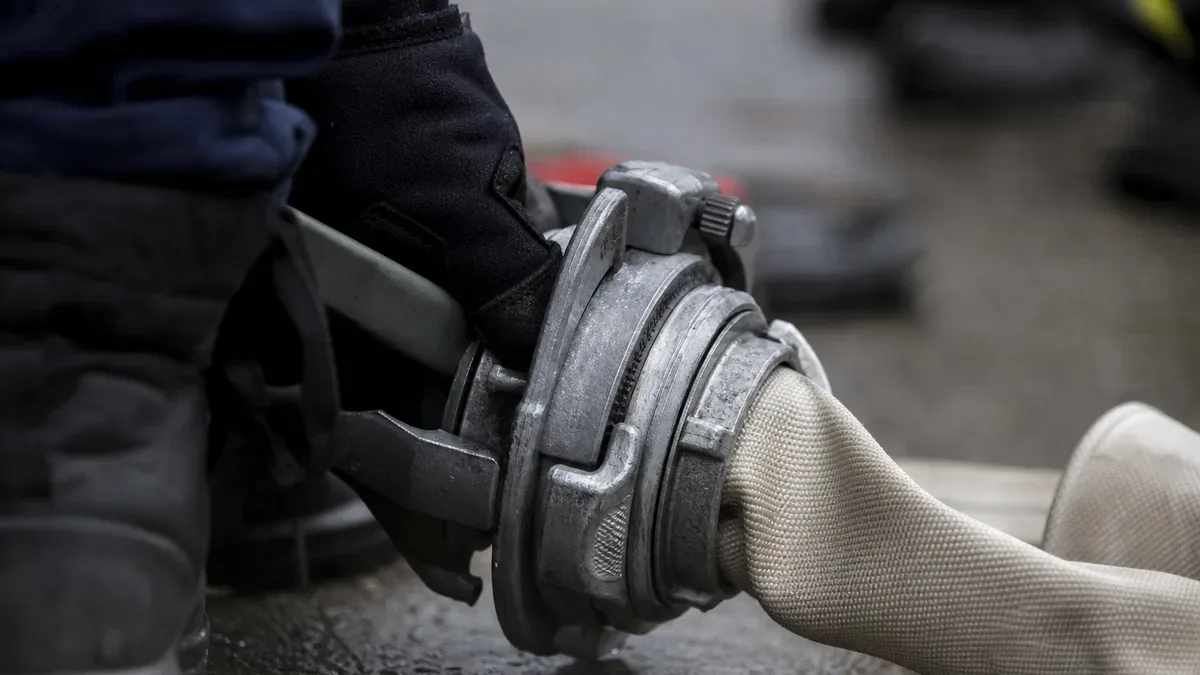 Alarm w szkołach w Łoniowie. Strażacy sprawdzili ewakuację