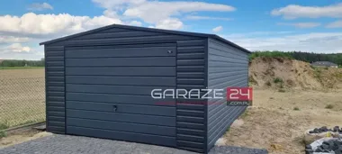 Obraz do artykułu: Dlaczego garaże blaszane jednostanowiskowe są najczęściej wybierane przy domach jednorodzinnych?