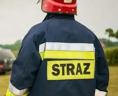 Syreny w Sandomierzu zabrzmiały dla strażaka, który nie dojechał do remizy