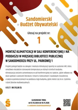 Biblioteka z chłodniejszym planem na lato. Projekt nr 1 czeka na głosy