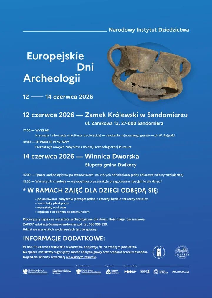 Archeologia wyjdzie z muzeum. Słupcza pokaże pradawne groby