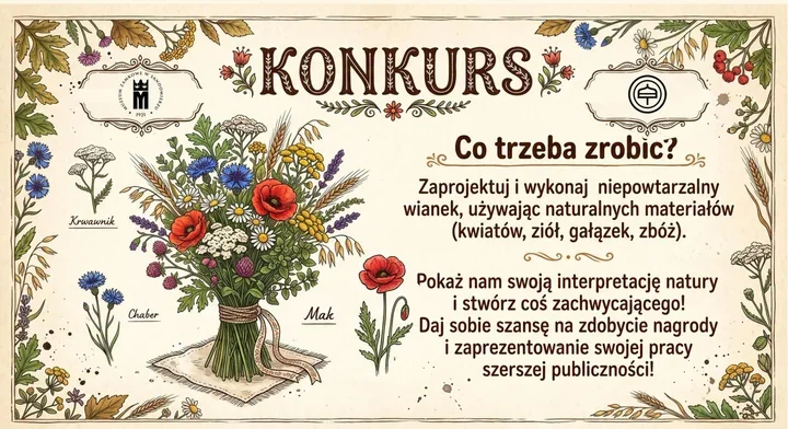 Kwiaty, zioła i zboża w dziecięcych wiankach. Muzeum czeka na zgłoszenia