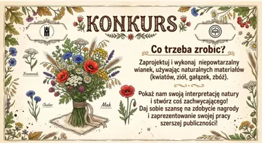 Kwiaty, zioła i zboża w dziecięcych wiankach. Muzeum czeka na zgłoszenia