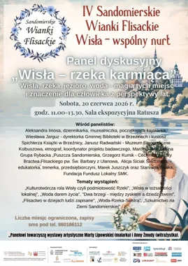 Wisła jako pamięć i spiżarnia. W Sandomierzu spotkają się ludzie rzeki