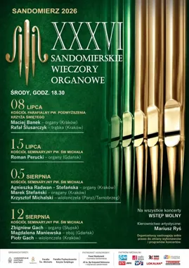 Organy znów zabrzmią w Sandomierzu. Cztery wieczory w lipcu i sierpniu
