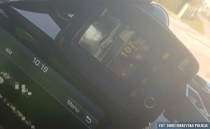 Słupcza - jechał powyżej 100 km/h w zabudowanym - stracił prawo jazdy