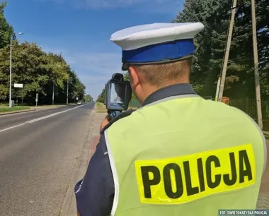 105 km/h w Sandomierzu - jedna jazda skończyła się utratą prawa jazdy