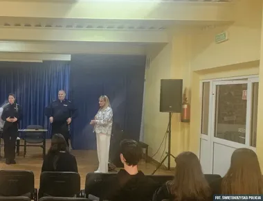 Mundur zamiast szkolnej rutyny - uczniowie usłyszeli, jak naprawdę wygląda służba