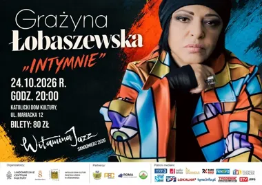 Grażyna Łobaszewska zastąpi Ewę Bem. Jazzowy wieczór w Sandomierzu