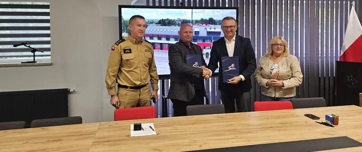 Nowy magazyn dla strażaków w Sandomierzu. Podpisano umowę na budowę