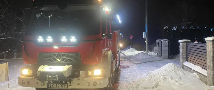 Sześć zgłoszeń w dwóch dniach - strażacy z Sandomierza walczyli z pożarami i wypadkami