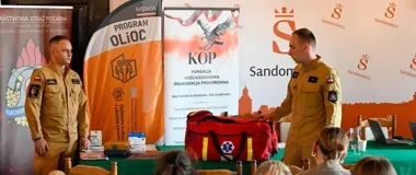 W Sandomierzu przeszkolono mieszkańców - padły wskazówki na czas kryzysu