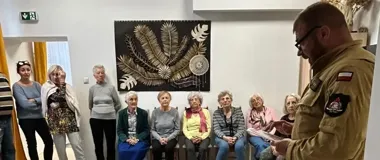 Próba ewakuacji seniorów w Sandomierzu. Strażacy sprawdzili procedury