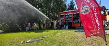 Uczniowie z Koprzywnicy trafili za kulisy strażackiej służby w Sandomierzu